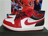 Nike Air Jordan 1 Low Bulls Mens UK 11 EUR 46 (553558 163)