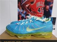 Nike AIR VAPORMAX 2023 FK Baltic Blue Citron Mens UK 12 EUR 47.5 (DV1678 400)