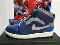 Nike Air Jordan 1 Mid SE Craft Obsidian UK 11 EUR 46 (DR8868 400)