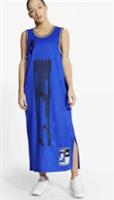NIKE SPORTSWEAR AIR AF1 FORCE EQUALITY BLM JERSEY LONG DRESS CU6787-405 M - M Regular