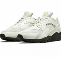 Nike UNISEX Air Huarache FSP Trainers DO6388 001 Light Bone/Black UK 5.5-6 EU 39