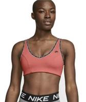 NIKE SPORTS BRA WOMEN SMALL AIR INDY LOGO TRAINING LIGHT SUPPORT (CK2593 858) - S Regular
