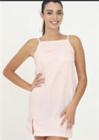 NIKE WOMENS SPORTSWEAR DRESS SLIT ADJUSTABLE STRAPS PINK SWOOSH DM6742 610 S - S Regular