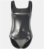 NIKE ICON CLASH SILVER SHIMMER TRAINING WOMEN'S BODYSUIT (CZ1156 010) SIZE (S) - S Regular