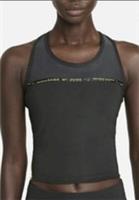 Nike Dri-FIT Taped Pack Women's Running Tank Grey MEDIUM DD4242-070 - M Regular