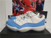 Nike AIR JORDAN 11 RETRO LOW University Blue Mens UK 7.5 EUR 42 (528895 106)