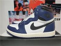 Nike AIR JORDAN 1 RETRO HIGH OG Midnight Navy Mens UK 8.5 EUR 43 (DZ5485 401)