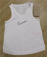 Nike girls white tank vest sleeveless t-shirt top Size XS 7-8 years NEW