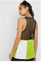 NIKE WOMEN'S NSW MESH VEST TOP  TANK MULTICOLOURED - SIZE SMALL  ( AR9858 010) - S Regular