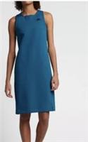 NIKE SPORTSWEAR TECH PACK FLEECE KNIT MIDI DRESS - BLUE 846442-457 - XS - XS Regular