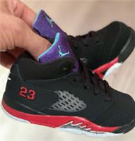 NIKE JORDAN 5 TD TOP 3 TRAINERS INFANTS BABY TODDLERS CZ2991 001UK 6.5 EUR 23.5
