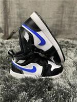 JORDAN 1 MID (TD) TRAINERS BABIES TODDLER RACER BLUE 640735 084 - UK7.5 EUR25