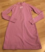 NIKE TIGHT FIT SPORTSWEAR SHORT DRESS (SMALL) ZIP BACK PINK - CU6582 680 - S Regular