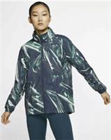 NIKE WOMENS SHIELD FLASH RUNNING JACKET HOODIE FULL ZIP GRAPHIC BV4387-454 (S) - S Regular