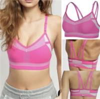 NIKE INDY FLYKNIT SPORTS BRA DRI FIT MEDIUM SUPPORT (AQ0160 686) PINK SIZE S - S Regular