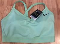 NIKE PLUS SIZE INDY SPORTS BRA DRI FIT GREEN PADDED (SIZE 1X) - BQ0974 608 - 1X Plus