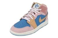 Nike Air Jordan 1 Mid Ss GS Trainers Fn7452 Sneakers Shoes 400