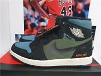 Nike Air Jordan 1 High Element Gore Tex Black Olive UK 8.5 EUR 43 (DB2889 003)