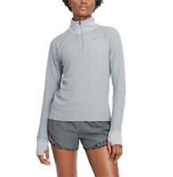 NIKE Sphere Women's 1/2-Zip Running Top Women Grey Large L