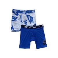 NIKE Dri-Fit Essential Micro Boys 2 Pairs Long Boxer Briefs Youth XL 13 15 Years