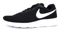 NIKE Men's Tanjun Sneaker, Black White Barely Volt Black, 7 UK