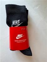 Nike 3 Pack of Essential Crew Socks uk 2-5 x3 Ref CB73+