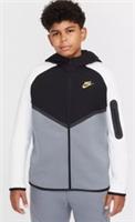 NIKE BOYS KIDS TECH JACKET HOODIE FLEECE FULL ZIP HV6166 065 XL