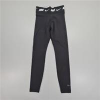 Nike Womens Leggings Black XS Tight Fit Cotton Blend DM4651 010 - XS Regular
