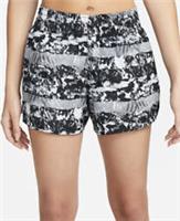 NIKE WOMENS DRI-FIT RUNNING SHORTS BLACK/GREY DQ6362 010 SIZE SMALL - S Regular