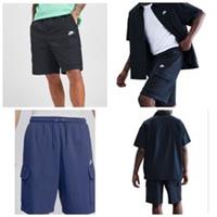 Nike Mens Woven Cargo Shorts Black, Grey ,Navy ,Sports,Gym,Active wear - S Regular