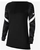 NIKE WOMENS FOOTBALL DRILL LONG SLEEVE SHIRT 1/4 ZIP  CW6875-010 - S Regular