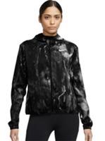 NIKE WOMENS RUNNING JACKET HOODIE FULL ZIP GREY REPEL UPF40+ DM7711 010 S - S Plus