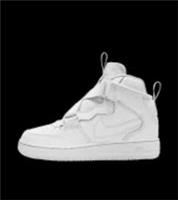 Air Force 1 Highness PS (UK 2 EUR 34 CM 21.5 USA 2.5Y) White New BQ3599 100