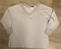 NIKE YOGA TRAINING SOFT THERMAL FLEECE COVER UP SWEATER TOP - IVORY CU5490-141 S - S Regular