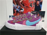 Nike Blazer Low x Sacai KAWS Purple Dusk Mens UK 10 EUR 45 (DM7901 500)