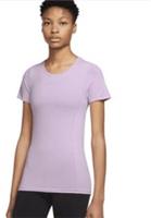 NIKE WOMENS DRI FIT ADVANTAGE AURA SLIM FIT TEE TOP LILAC DD0588 530 SMALL - S Plus