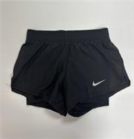 Women's Nike DRI-FIT Lined Black Running Shorts Size XS - XS Regular