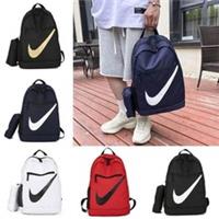 Nike Backpack Rucksack School Bag Black Gym Sports Unisex Travel Multi-Color