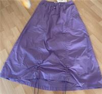 NIKE WOMENS SKIRT SMALL SPORTSWEAR LONG LOOSE FIT ROUCHED LILAC DV8202 567 34 - S Regular