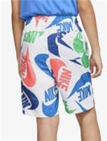 NIKE SPORTSWEAR WOVEN LIGHTWEIGHT GRAPHIC SWIM SHORTS - CW1023-329 BOYS M