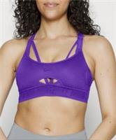 NIKE INDY BREATHE BRA LIGHT SUPPORT PURPLE  (SIZE SMALL) CZ4441 579 - S Regular