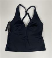 Women's Nike Skins Shine The Neck Tank Obsidian Size Small - S Regular