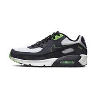 NIKE UK 5 EUR 38 USA 5.5Y AIR MAX 90 LTR SE 2 (GS) BLACK. GREEN DN4376 001