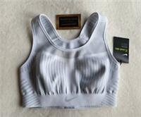 NEW NIKE FLYKNIT SPORTS BRA - HIGH SUPPORT SIZE EXTRA SMALL in WHITE & GREY MIX - XS Regular