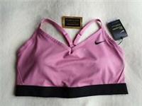 NEW NIKE INDY PLUS SIZE LIGHT SUPPORT PADDED DRI-FIT SPORTS BRA SIZE 2XL - 2X Regular