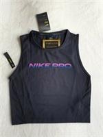 NIKE PRO TRAINING CROPPED TANK WITH MESH BACK & DRI-FIT TECHNOLOGY SIZE XXL - XXL Regular