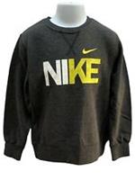 New NIKE Boys Sweatshirt Charcoal Grey Height 140-152 cm Age 10-12 Years