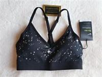 NEW NIKE INDY METALLIC STARS WITH DRI - FIT. LIGHT SUPPORT SPORTS BRA SIZE XS - XS Regular