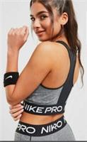 NEW NIKE PRO, TRAINING CROP TOP, WITH DRI-FIT TECHNOLOGY SIZE LARGE - L Regular