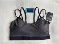 NEW NIKE INDY, SPARKLE, LIGHT CONTROL, LIGHTWEIGHT SPORTS BRA SIZE LARGE - GREY - L Regular